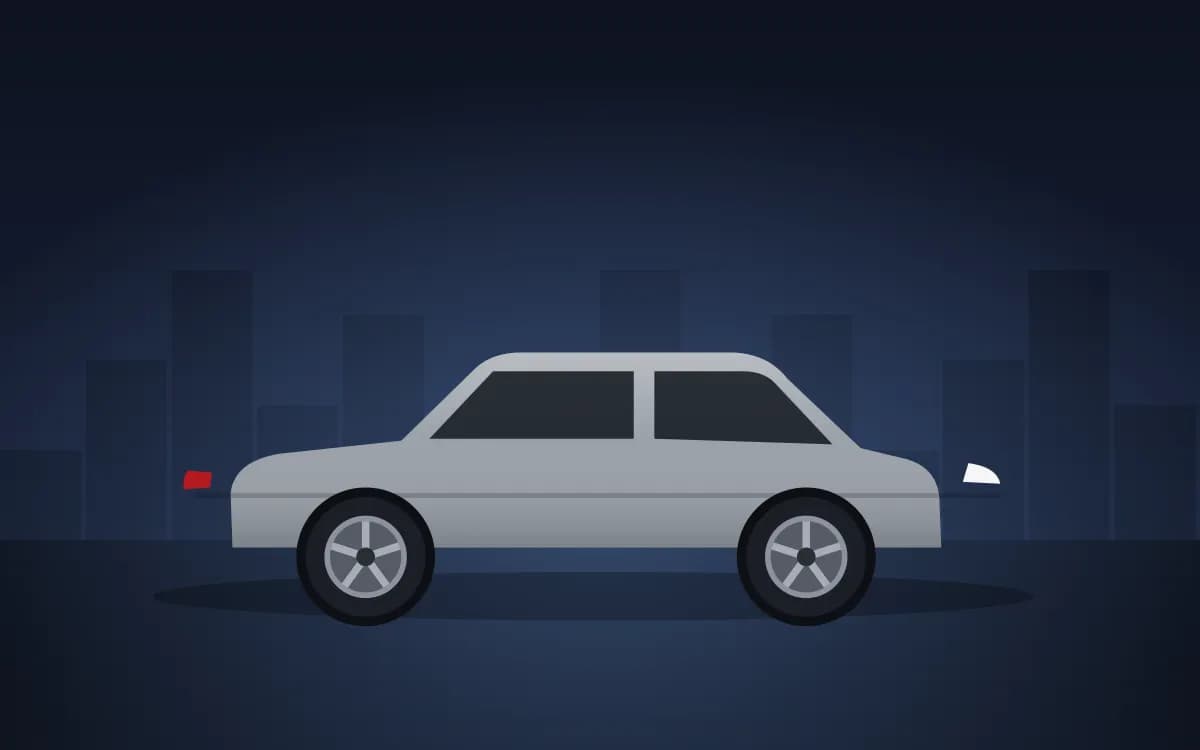 Car price quotation on a desk